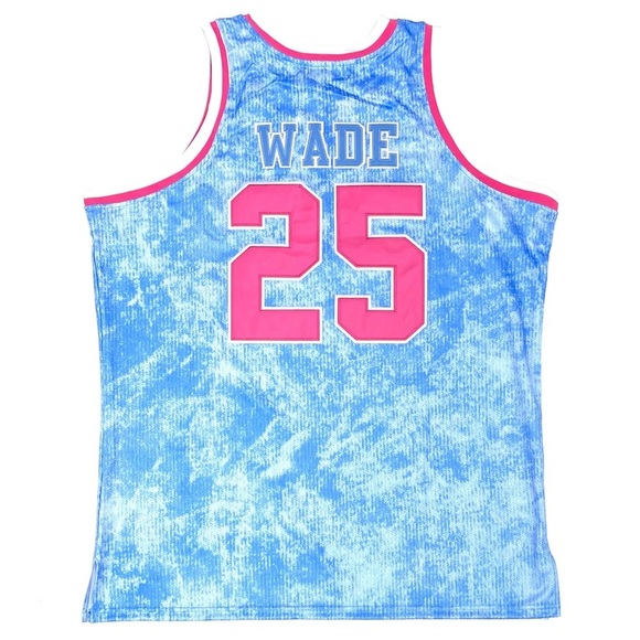 Headgear Classics Embroidered Dwyane Wade Richards High School Jersey Size 2XL - Picture 2 of 3